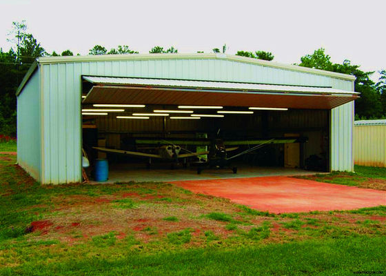 Construcción temporal del hangar de los aviones de los edificios del hangar de los aviones de la estructura de acero