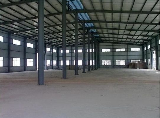 Estructura de acero Warehouse/edificios de acero pre dirigidos modificados para requisitos particulares del metal