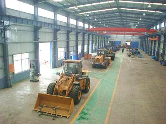 Construcción de la estructura de acero de los edificios del taller del metal para dirigir los talleres de reparaciones de la maquinaria