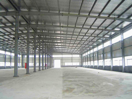 Estructura de acero prefabricada Warehouse/contratistas de obras prefabricados de acero