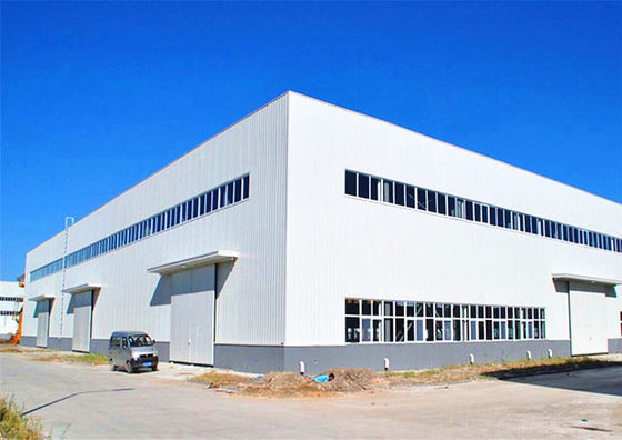 Edificio prefabricado de acero de Warehouse/edificios industriales del marco de acero del palmo grande