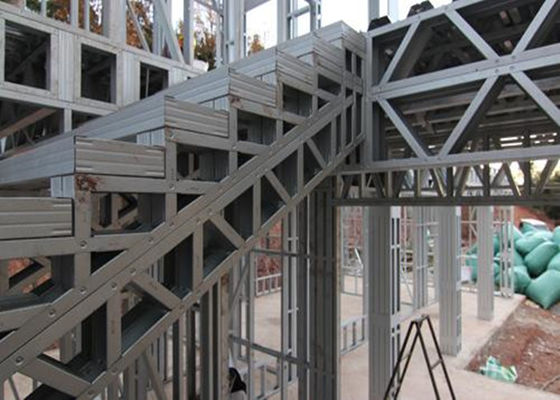 El panel de bocadillo del EPS prefabricó el acero que construía edificios con marco de acero industriales