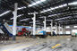 Edificios comerciales del metal de la estructura de acero del garaje grande de la construcción para el mantenimiento del vehículo