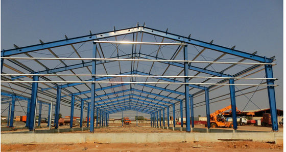 Contratistas de acero estructurales del taller industrial moderno de la estructura de acero