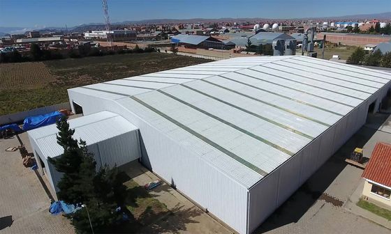 Estructura de acero galvanizado/pintado Edificio de almacén prefabricado Taller de construcción de estructura de acero