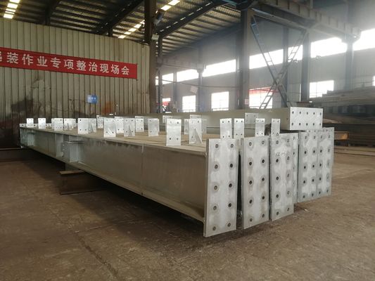 Columna de acero con sección H galvanizada en caliente Q235B Q355B