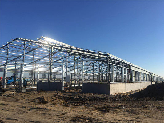 Granja ganadera prefabricada con estructura de acero Q235B