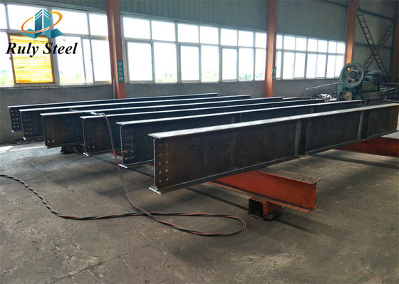 Estructura de acero Columna de acero Fabricación de vigas de acero Fácil transporte e instalación