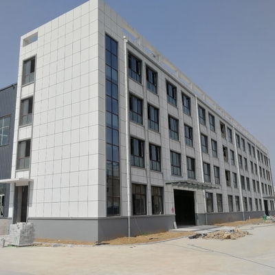 Taller de estructuras prefabricadas de acero con oficina Q235B/Q355B