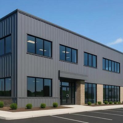 Garantía de calidad Estructura de acero prefabricada Almacén conectado con pernos para uso industrial o de almacenamiento