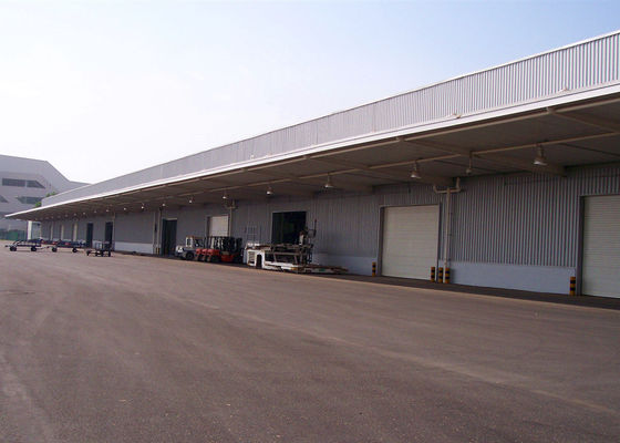 Logística prefabricada Warehouse de la estructura de acero del diseño de la construcción del palmo grande