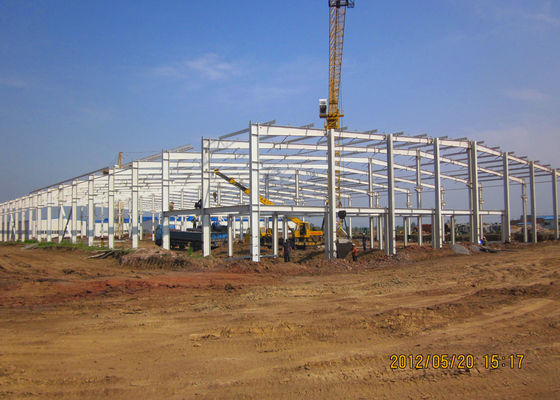 Edificios prefabricados del taller/edificios de marco de acero industriales