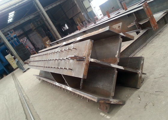 Fabricantes de acero seccionados transversalmente soldados con autógena del acero estructural de la columna de la travesía