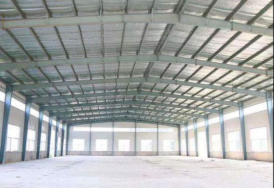Edificios de acero pre dirigidos/estructura limpia Warehouse del marco de acero del palmo