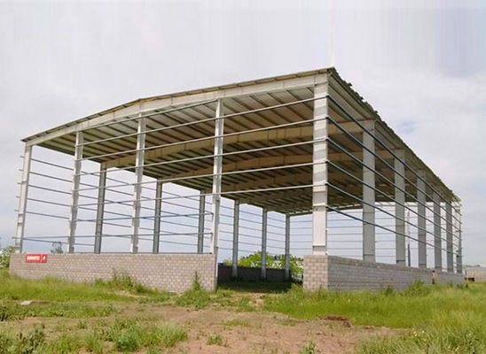 estructura de acero Warehouse de 3.0m m Q235B que resbala la puerta rodante
