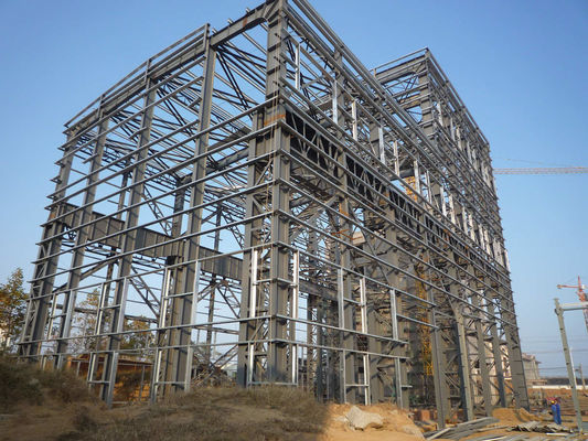 Pre dirigir edificios de acero industriales/edificios pesados del taller del metal de la ingeniería