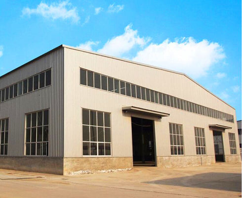 Edificios prefabricados construcción rápida de Warehouse de la fábrica del marco de la estructura de acero