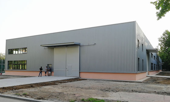 Construcción de edificios limpia de Warehouse de la estructura de acero del palmo con la capa del piso