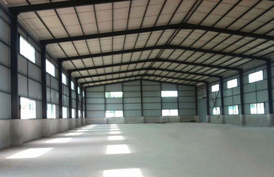 Estructura de acero Warehouse del palmo de los edificios claros del metal/sistemas que enmarcan del acero