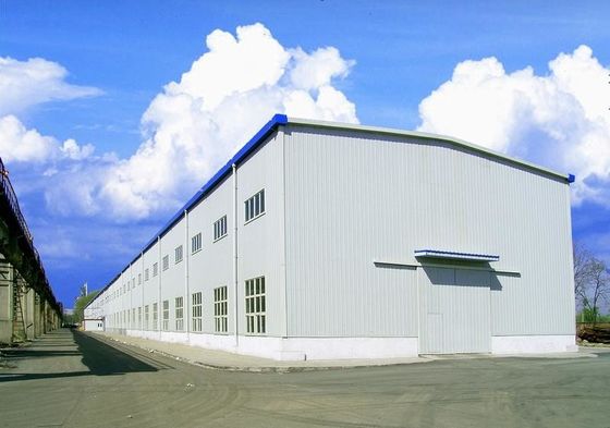 Edificio laminado en caliente de Warehouse del metal de Q345B con la función del almacenamiento
