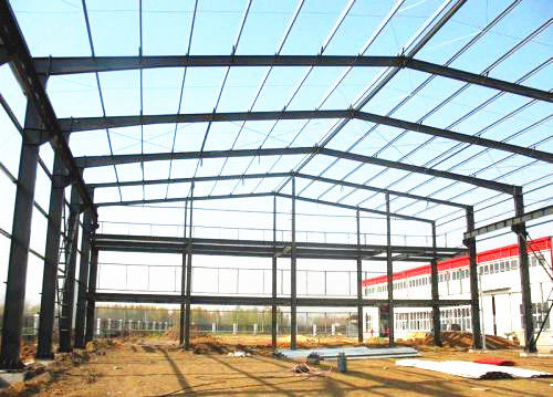 Construcción prefabricada industrial de la estructura de edificio/de la estructura del marco de acero