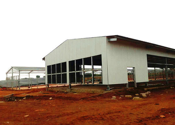 La pintura ASTM A36 galvanizó la estructura de acero Warehouse