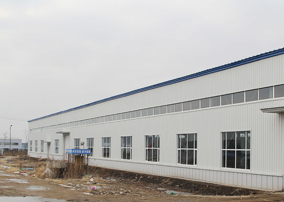 Los edificios de acero industriales de Q235B vertieron el taller prefabricado de la estructura de acero