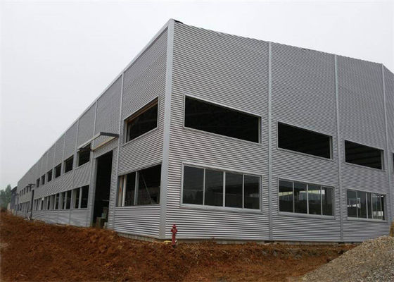 Los edificios con marco de acero industriales de Q235B prefabricaron el taller de la estructura de acero