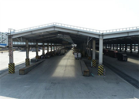Construcción de edificios prefabricada de la estructura de acero de Warehouse de la estructura de acero de la logística