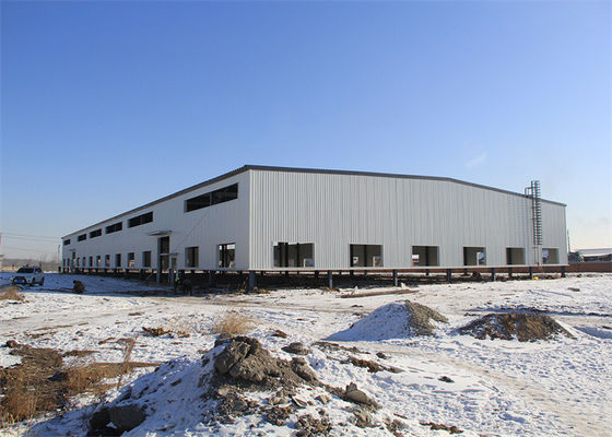 Estructura Warehouse/edificio prefabricado del metal de la estructura de acero