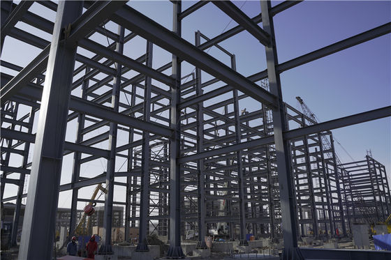 Planta química de estructuras prefabricadas de acero con una vida útil de 50 años