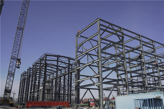 Planta química de estructuras prefabricadas de acero con una vida útil de 50 años