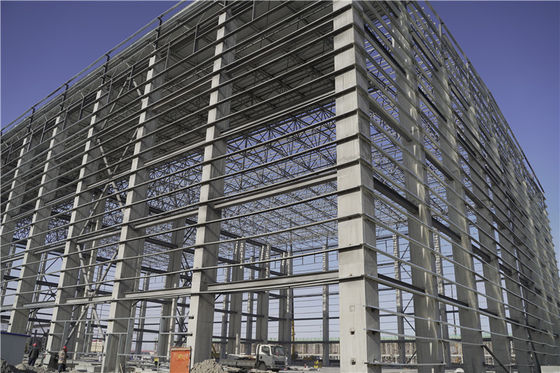 Planta química de estructuras prefabricadas de acero con una vida útil de 50 años