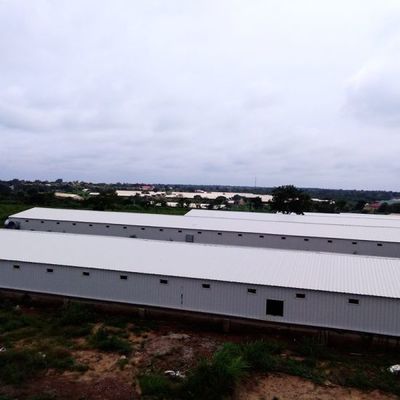 Cobertizo prefabricado con estructura de acero para maquinaria agrícola Q235B Q355B