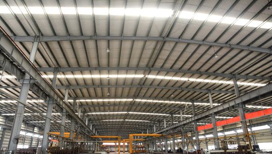 Estructura de acero constructiva vertida casa prefabricada Warehouse del nivel multi para el palmo ancho del taller