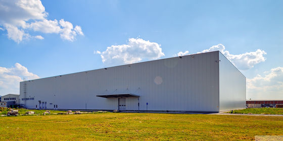 Estructura prefabricada de acero Corte de baloncesto Corte múltiple Large Span