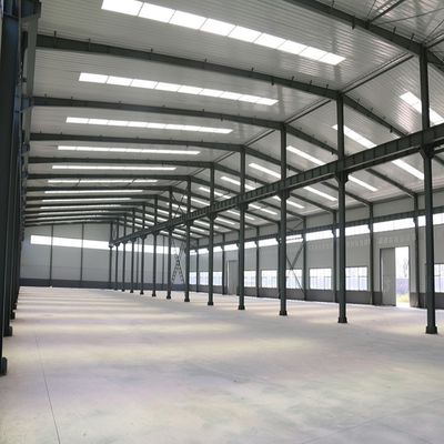 Estructura de acero prefabricada Sala de bádminton Q235B Material Q355B