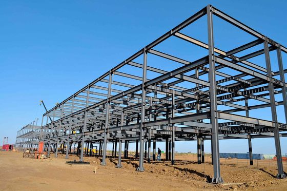 Fabrica industrial personalizada de grandes dimensiones Taller de estructuras prefabricadas de acero