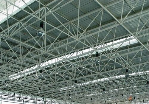 Canopy prefabricado de acero para estaciones de peaje