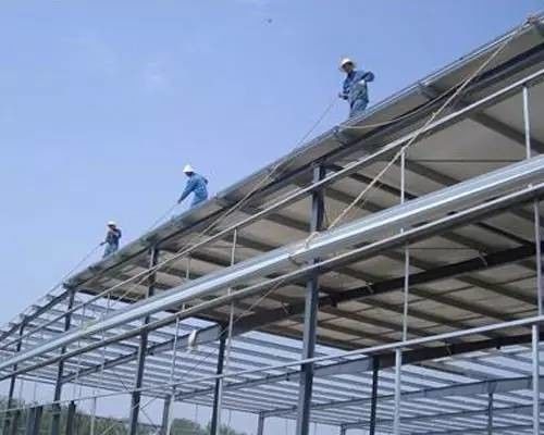 Canopy prefabricado de acero para estaciones de peaje