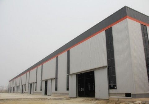 Construcción industrial prefabricada estructura de acero ligero Edificio de almacén Sección H Producida por China