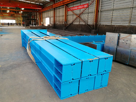 Viga de acero con soldadura en H Q235B Q355B ASTM A36 para construcción