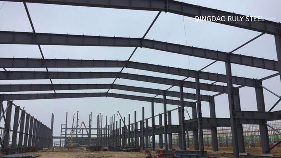 Almacén de estructura de acero ligero con 50 años de vida útil
