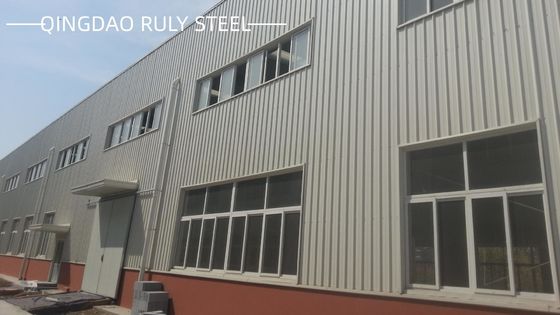 Estructura de acero galvanizado/pintado Edificio de almacén prefabricado Taller de construcción de estructura de acero