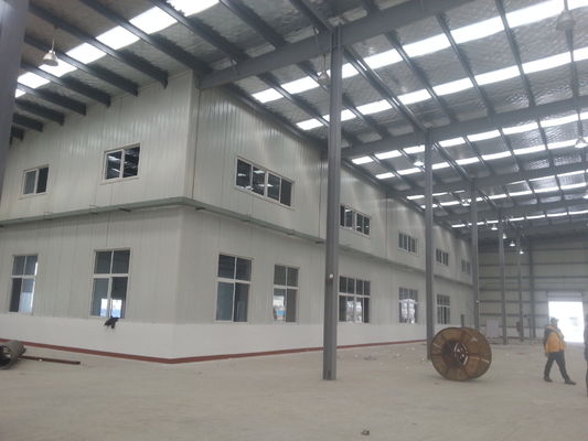 Excelente rendimiento contra el fuego Amigable con el medio ambiente Alta eficiencia energética Edificios de fábrica de construcción moderna Taller