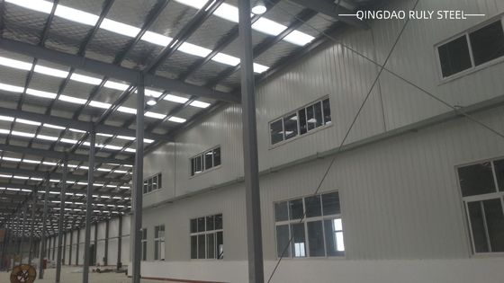Fabrica china hecha prefabricado Taller Portal marco Construcción con bajo costo para el almacenamiento