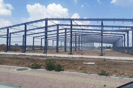 Fabrica china hecha prefabricado Taller Portal marco Construcción con bajo costo para el almacenamiento