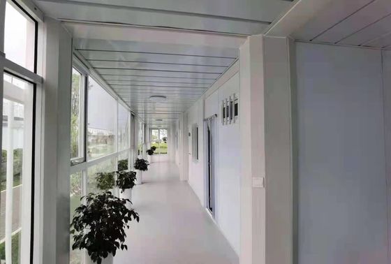 Casa contenedor prefabricada de acero galvanizado, ignífuga, vida útil de 25 años