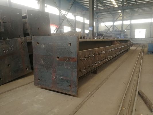 Columna de acero con sección H galvanizada en caliente Q235B Q355B
