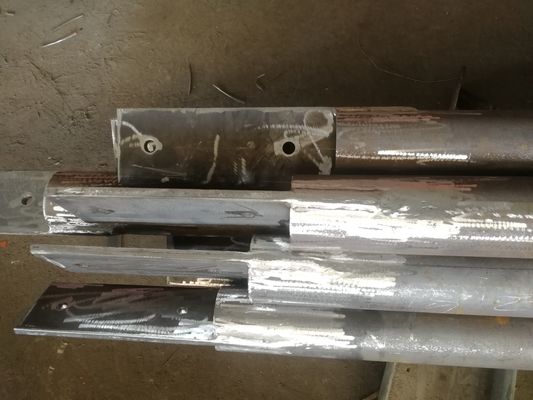 Columna de acero con sección H galvanizada en caliente Q235B Q355B